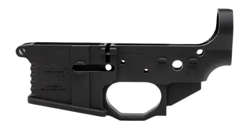 Black Rain Ordnance Spec15 LR A Stripped Lower Receiver Multi-Caliber Black Frame - Clearance Deal