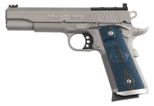 Colt Gold Cup Trophy OR Optics Ready .45 ACP Polished Silver Pistol | Popular Choice