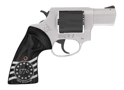 New Arrival - Taurus 856 1776 250th Anniversary .38 Special Stainless Steel/Black Revolver