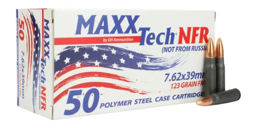 Great Value - MAXXTECH 762X39 123G FMJ STEEL 20/30