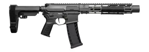 Best Seller - CMMG Zeroed Banshee Mk4 Tactical 9mm Tungsten Cerakote Pistol