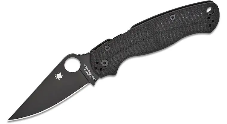 Spyderco Paramilitary 2 Salt 3.45" Compression Lock Folding Knife | Just Released