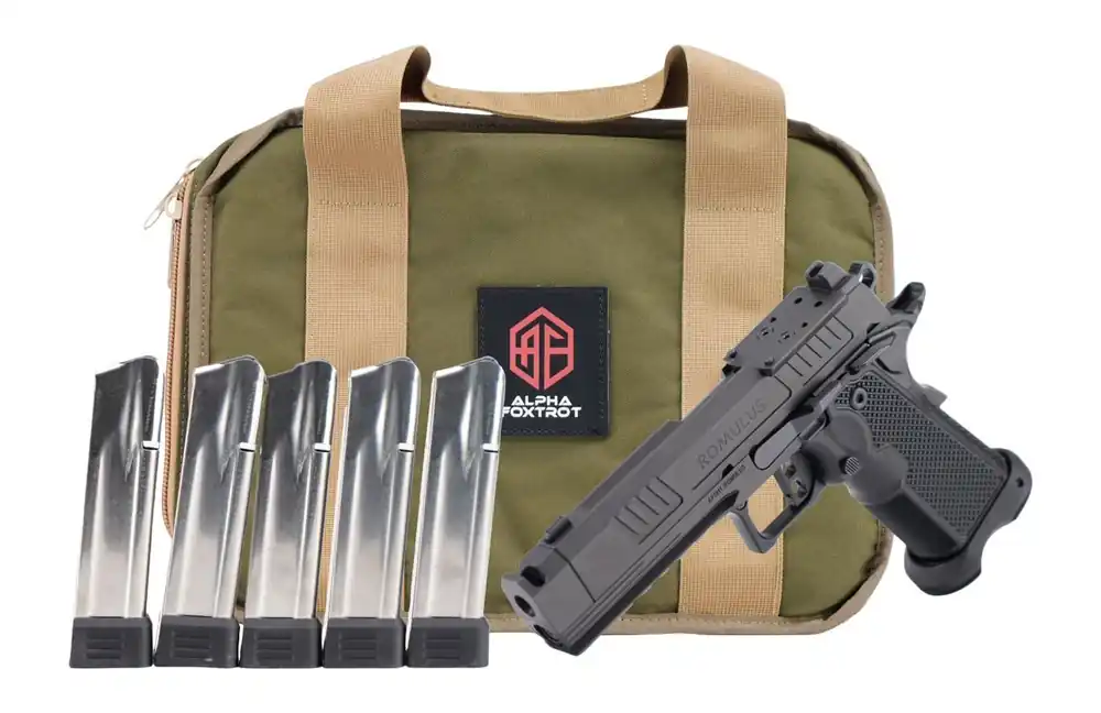 Premium | Alpha Foxtrot 1911 Commander 9mm Black Pistol