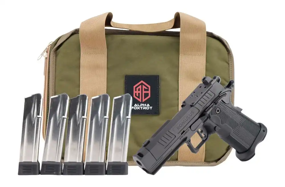 Best-Selling | Alpha Foxtrot 1911-S15 Compact 9mm Black Pistol