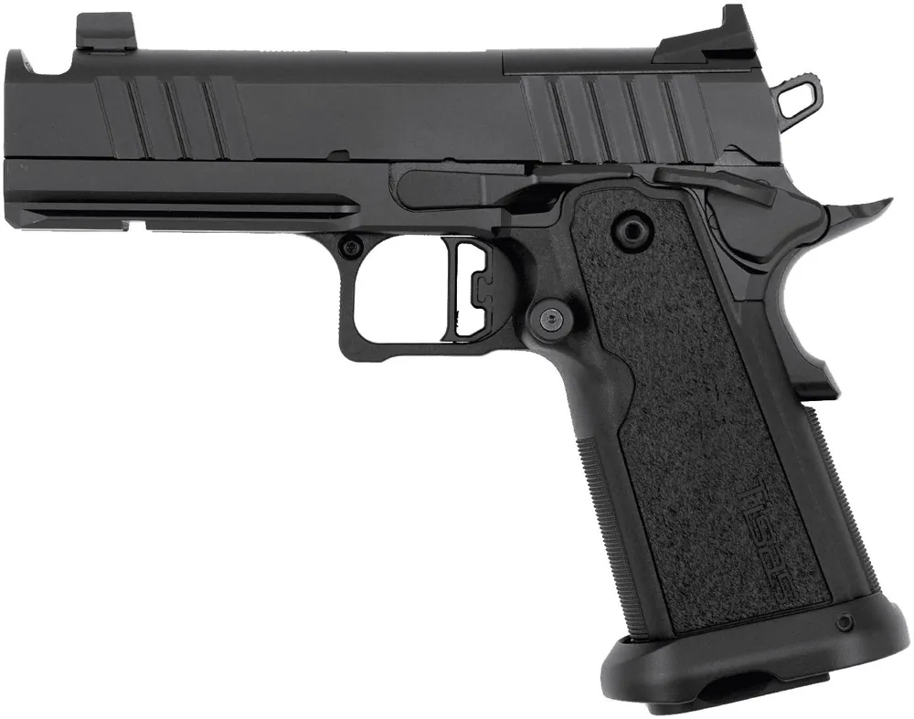 Tisas 1911 Carry 9 DS Competition 9mm Black QPQ Pistol - Big Sale