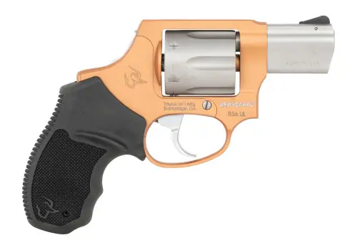 Taurus 856 Ultra-Lite Compact .38 Special +P Copper Cerakote / Matte Stainless Revolver | Trending