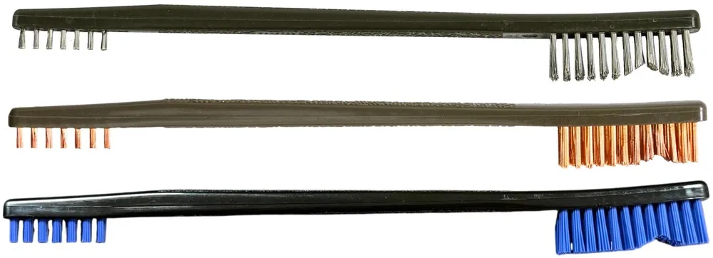 Discount | PROSHOT AP-3PK NYLON/BRONZE/SS AP UTIL BRUSH 3PK