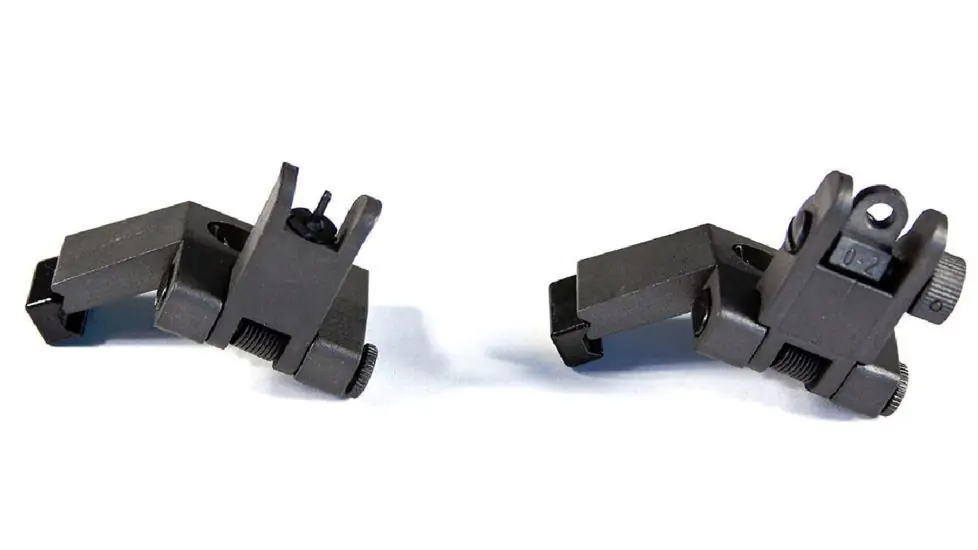 Buy Direct | JE Machine Tech Flip Up 45 Degree Offset AR 15 Sights