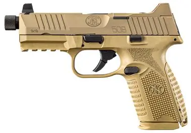 Same-Day Shipping - FN 509 Midsize Tactical Flat Dark Earth 10RD
