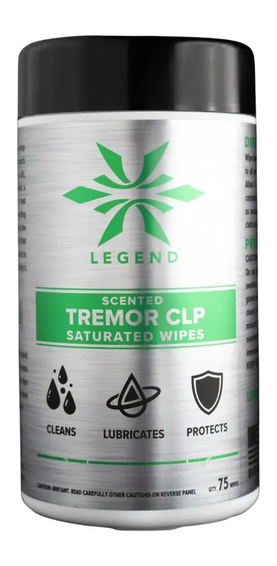 LEGEND TREMOR SCNT CLP SAT WIPE 75CT | Ready to Ship