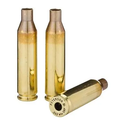 In Demand | Peterson Brass .243 Win. Srp 50bx