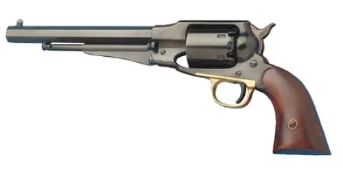 Cimarron 1858 Remington Army .44 Blue Steel Percussion Revolver | Highly Rated