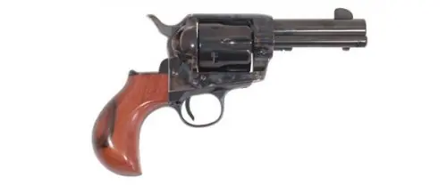 Cimarron Frontier Checkered Birdshead .45 Colt Case Hardened Revolver - Buy Today