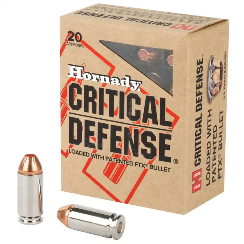 Hornady Critical Defense FTX .40 S&W Hollow Point | Best Price