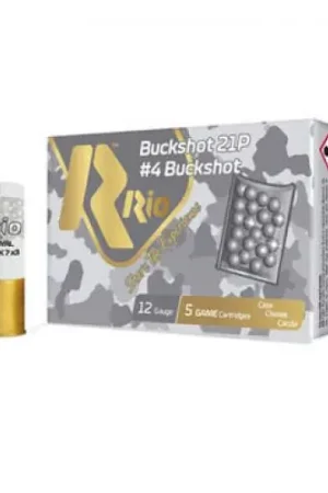 New Product | Rio Royal Buck 4 Buck 21 Pellet 5 Round 12 Gauge