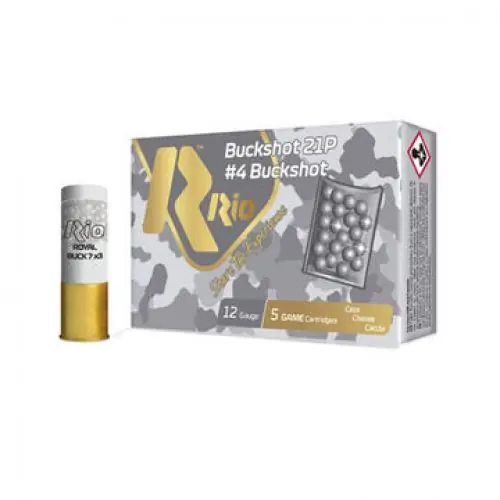 New Product | Rio Royal Buck 4 Buck 21 Pellet 5 Round 12 Gauge
