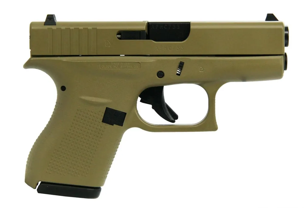 High Quality - Glock 42 .380 ACP FDE/Tan Pistol
