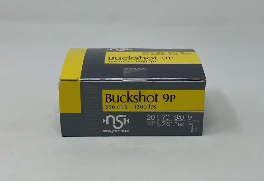 NSI Nobel Sport LE #1 Buck 9 Pellet 10 Round 2 3/4 Inch 20 Gauge - New Release