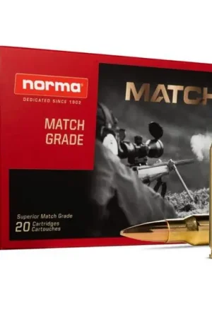 Super Sale | Norma Match Boat Tail Hollow Point 175 Grain 20-Round Box .308 Win