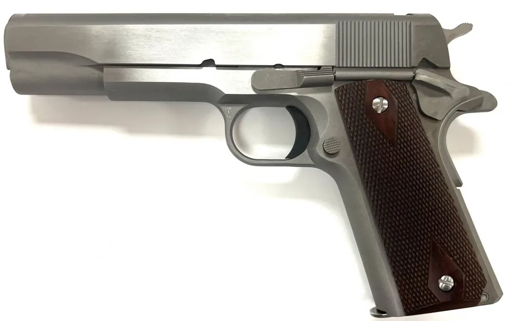 Colt 1911 Classic No Rollmark .45 ACP Stainless Pistol - Best-Selling