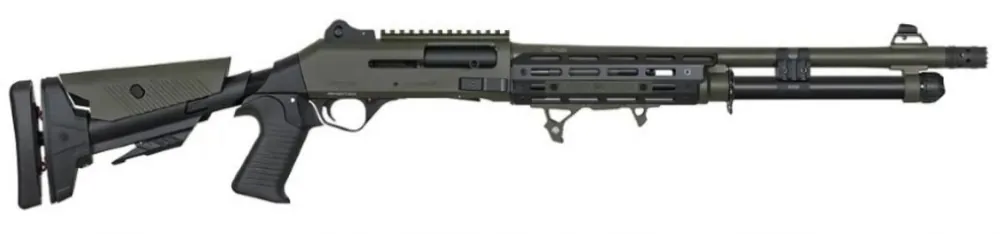 Orthos Arms Raider S4 Tactical 12 Gauge OD Green Shotgun - Ships Fast