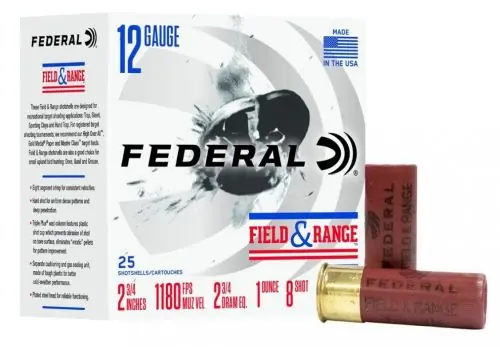 Brand New | Federal Cartridge Co. Field & Range 12 Gauge