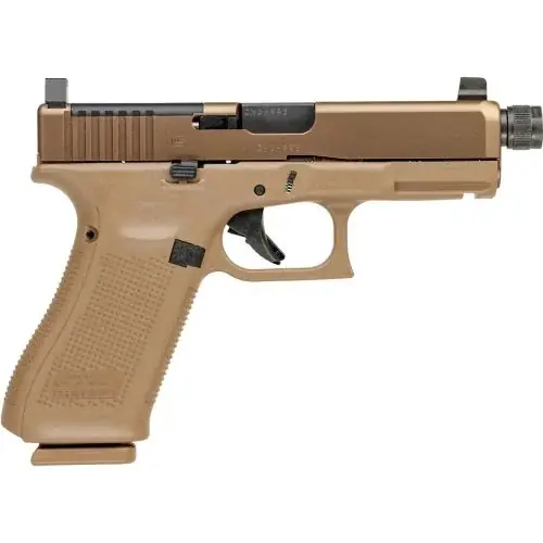 Top Pick - Glock 19XV MOS Threaded Barrel 9mm Black Pistol