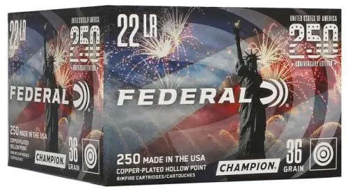 Hot Buy - Federal Champion 250th Anniversary USA .22 LR