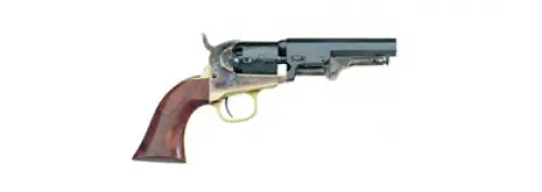 Uberti 1849 Pocket .31 Case Hardened Frame Blued Barrel Brass Accents Percussion Revolver | Hot Buy