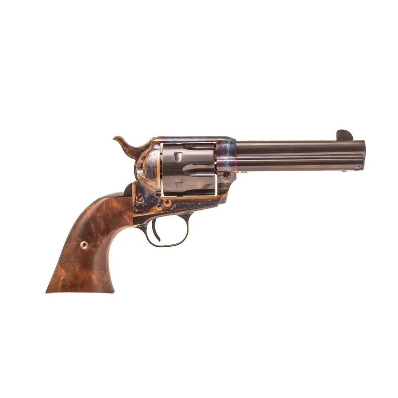 Standard Manufacturing Single Action Revolver 4.75-Inch .45 Colt Case Hardened Revolver | Free Returns
