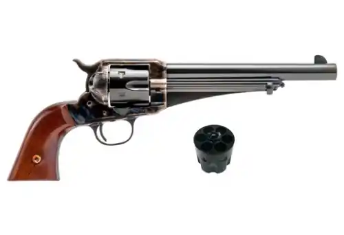 Cimarron 1875 Outlaw Convertible .45 Colt .45 ACP Blue/Black Revolver - Secure Checkout
