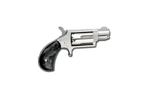 North American Arms Mini Black Pearl Black Pearl .22 WMR Stainless/Silver Revolver - Now Available