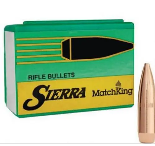 Best Value | Sierra MatchKing .264 Diameter 142 Grain Jacketed Hollow Point Boat Tail