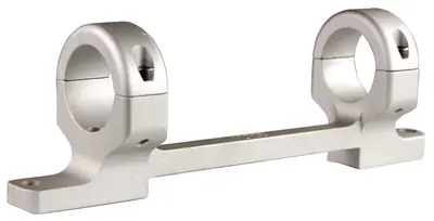 DNZ Products Tube Mount Remington 700 Long Action 30mm High Height Silver | Ready to Order