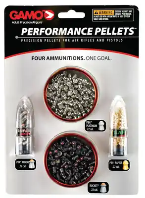 Gamo Performance Pellets Combination Pack .22 Caliber - Ending Soon