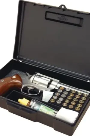 MTM Case-Gard 804-40 Lockable Handgun Storage Box Black - Hurry
