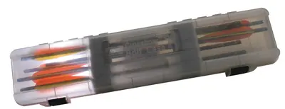MTM Case-Gard Crossbow Bolt Case Up To Twelve 23 Inch Bolts Clear Smoke | Fast Delivery