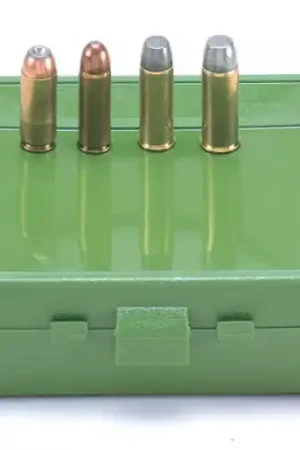 Buy Now | MTM Case-Gard Express Ammo Box .50 AE, .475, .500 Linebaugh Gre Green