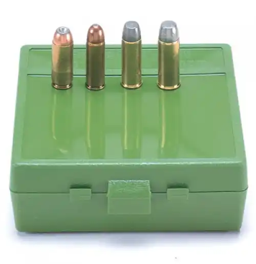Buy Now | MTM Case-Gard Express Ammo Box .50 AE, .475, .500 Linebaugh Gre Green
