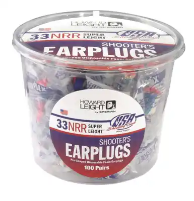 Going Fast | Howard Leight Super Leight USA Tub Disposable Foam Ear Plugs