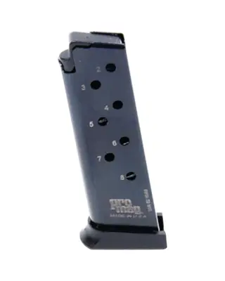 Best Price | ProMag Magazine for Smith & Wesson 908 3913 3914 3953 Series 9mm 8-Round Blue
