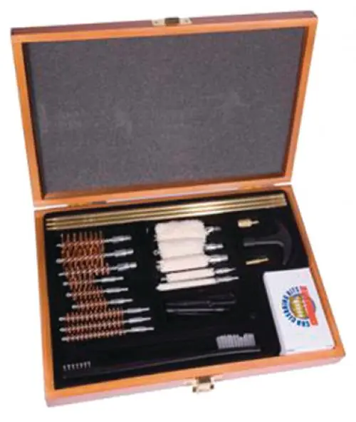 Gunmaster Universal Select Cleaning Kit UGC 56W Wooden Case | Latest