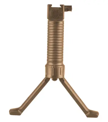 Factory Direct - Grip Pod Military Model Vertical Foregrip Bipod Flat Dark Earth
