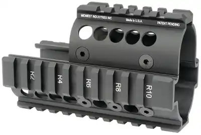 Midwest Industries Mini Draco AK Pistol Handguard Black | Great Value